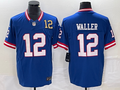 Men’s New York Giants Darren Waller #12 Royal Classic Jersey