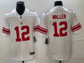 Men’s New York Giants Darren Waller #12 White Away Jersey