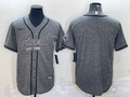 Men’s New York Giants Gray Blank Jersey