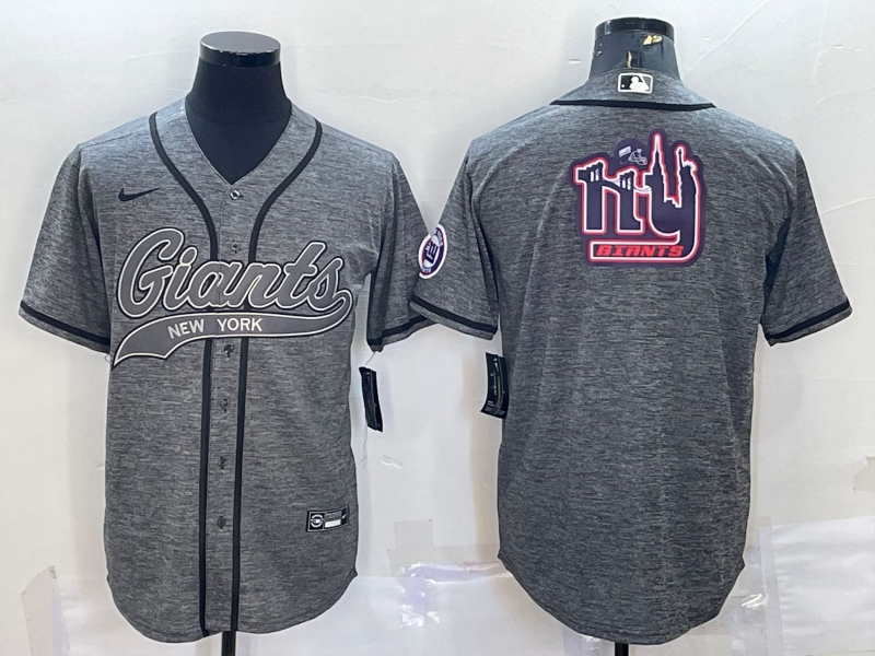 Men’s New York Giants Gray Jersey