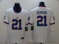 Men’s New York Giants Jabrill Peppers #21 White Jersey