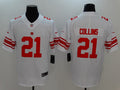 Men’s New York Giants Landon Collins #21 White Jersey