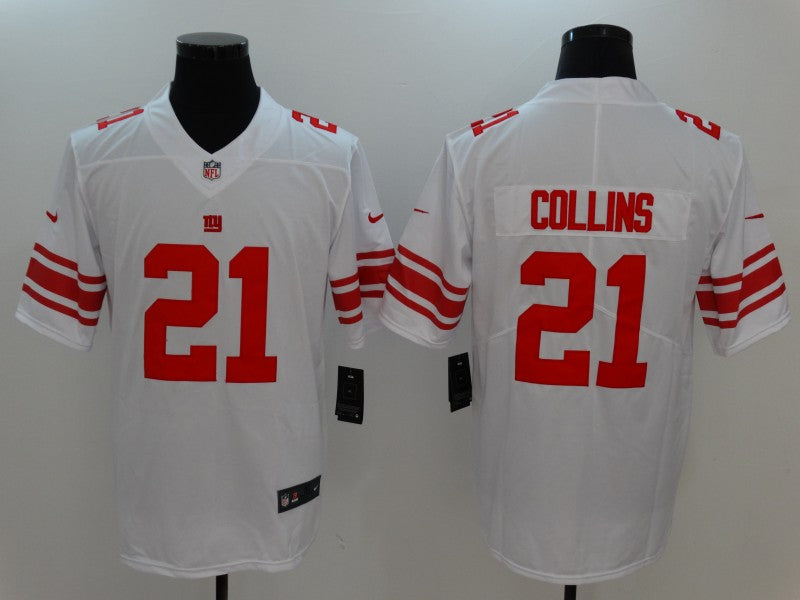 Men’s New York Giants Landon Collins #21 White Jersey