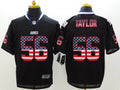 Men’s New York Giants Lawrence Taylor #56 Black Jersey