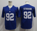 Men’s New York Giants Michael Strahan #92 Blue Retired Jersey