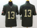 Men’s New York Giants Odell Beckham Jr. #13 Army Green Jersey