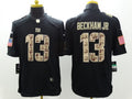 Men’s New York Giants Odell Beckham Jr. #13 Black Authentic Jersey