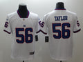 Men’s New York Giants Retired Player #56 Lawrence Taylor Nike White Vapor Untouchable Color Rush Limited Player Jersey