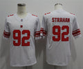 Men’s New York Giants Retired Player #92 Michael Strahan Nike White Vapor Untouchable Limited Jersey