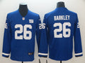 Men’s New York Giants Saquon Barkley #26 Blue Jersey