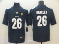 Men’s New York Giants Saquon Barkley #26 Navy City Edition Jersey