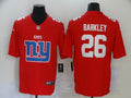Men’s New York Giants Saquon Barkley #26 Red Jersey