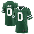 Men’s New York Jets #0 Braelon Allen Nike Green Vapor Legacy F.U.S.E. Limited Jersey