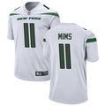 Men’s New York Jets #11 Denzel Mims Nike White Vapor Limited Jersey