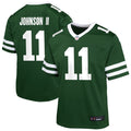 Men’s New York Jets #11 Jermaine Johnson II Nike Green Legacy Game Jersey