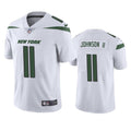 Men’s New York Jets #11 Jermaine Johnson II Nike White Vapor Limited Jersey
