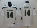 Men’s New York Jets #14 Sam Darnold Nike White NFL Vapor Limited Jersey