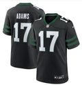 Men’s New York Jets #17 Davante Adams Nike Black Alternate Legacy Game Jersey