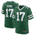 Men’s New York Jets #17 Davante Adams Nike Legacy Green Vapor F.U.S.E. Limited Jersey
