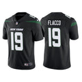 Men’s New York Jets #19 Joe Flacco Nike Stealth Black Alternate Limited Jersey