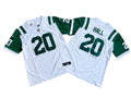 Men’s New York Jets #20 Breece Hall  White Alternate Classic Jersey