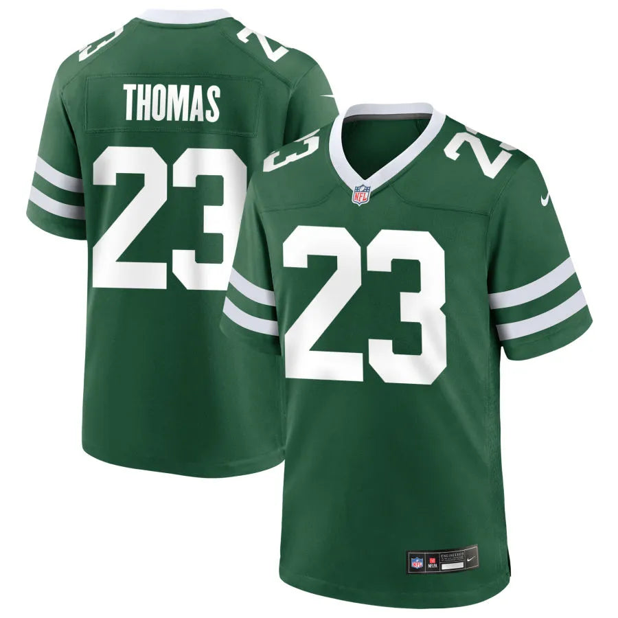 Men’s New York Jets #23 Azareye’h Thomas Nike Green Vapor Legacy F.U.S.E. Limited Jersey
