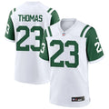 Men’s New York Jets #23 Azareye’h Thomas White Alternate Classic Limited Jersey