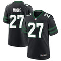 Men’s New York Jets #27 Malachi Moore Nike Black Alternate Legacy F.U.S.E. Limited Jersey