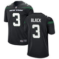 Men’s New York Jets #3 Tarik Black Nike Stealth Black Alternate Limited Jersey