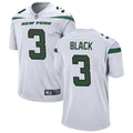 Men’s New York Jets #3 Tarik Black Nike White Vapor Limited Jersey