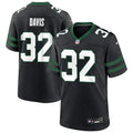 Men’s New York Jets #32 Isaiah Davis Nike Black Alternate Legacy F.U.S.E. Limited Jersey