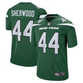 Men’s New York Jets #44 Jamien Sherwood Nike Gotham Green Vapor Limited Jersey