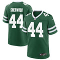 Men’s New York Jets #44 Jamien Sherwood Nike Legacy Green Vapor F.U.S.E. Limited Jersey