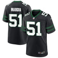 Men’s New York Jets #51 Francisco Mauigoa Nike Black Alternate Legacy F.U.S.E. Limited Jersey