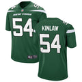 Men’s New York Jets #54 Javon Kinlaw Nike Gotham Green Vapor Limited Jersey