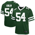 Men’s New York Jets #54 Javon Kinlaw  Nike Green Legacy Game Jersey