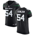 Men’s New York Jets #54 Javon Kinlaw Nike Stealth Black Alternate Limited Jersey