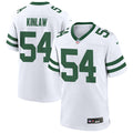 Men’s New York Jets #54 Javon Kinlaw White Legacy Game Jersey
