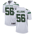 Men’s New York Jets #56 Quincy Williams Nike Home White Vapor Limited Jersey