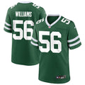 Men’s New York Jets #56 Quincy Williams Nike Legacy Green Vapor F.U.S.E. Limited Jersey