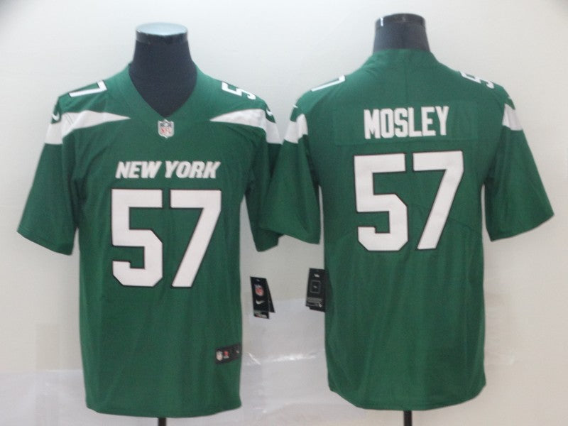 Men’s New York Jets #57 C. J. Mosley  Green Nike NFL Vapor Limited Jersey