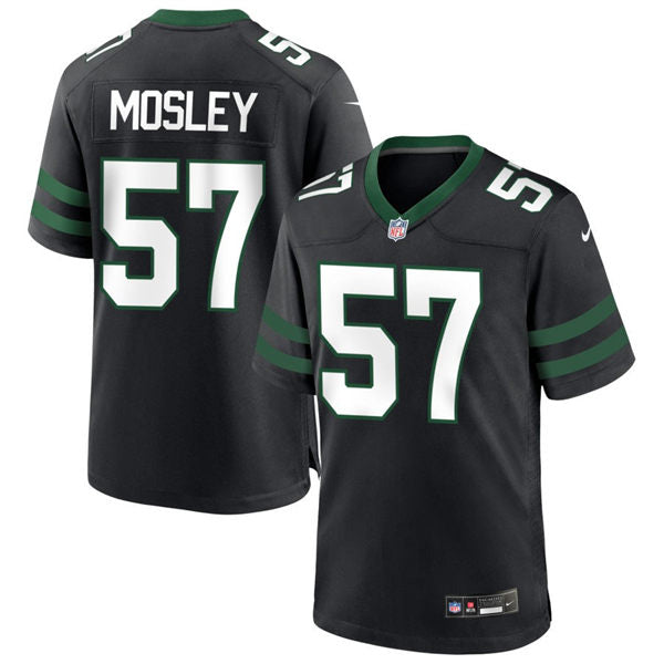 Men’s New York Jets #57 C. J. Mosley Nike Black Alternate Legacy Game Jersey