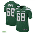 Men’s New York Jets #68 Kevin Mawae Nike Gotham Green Game Retired Player Jersey