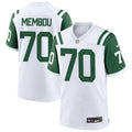 Men’s New York Jets #70 Armand Membou White Alternate Classic Limited Jersey
