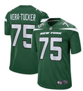Men’s New York Jets #75 Alijah Vera-Tucker Nike Gotham Green Vapor Limited Jersey