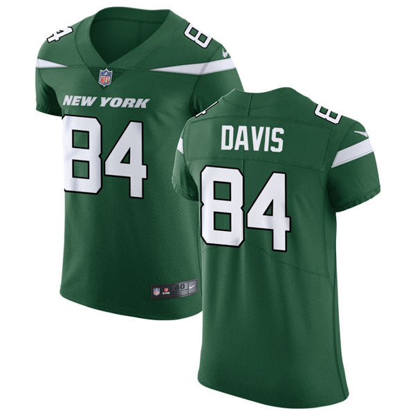 Men’s New York Jets #84 Corey Davis Green Nike NFL Vapor Limited Jersey
