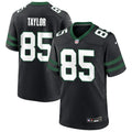 Men’s New York Jets #85 Mason Taylor Nike Black Alternate Legacy F.U.S.E. Limited Jersey