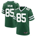 Men’s New York Jets #85 Mason Taylor Nike Green Vapor Legacy F.U.S.E. Limited Jersey