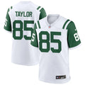 Men’s New York Jets #85 Mason Taylor White Alternate Classic Limited Jersey