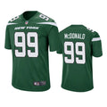 Men’s New York Jets #99 Will McDonald IV Nike Gotham Green Vapor Limited Jersey